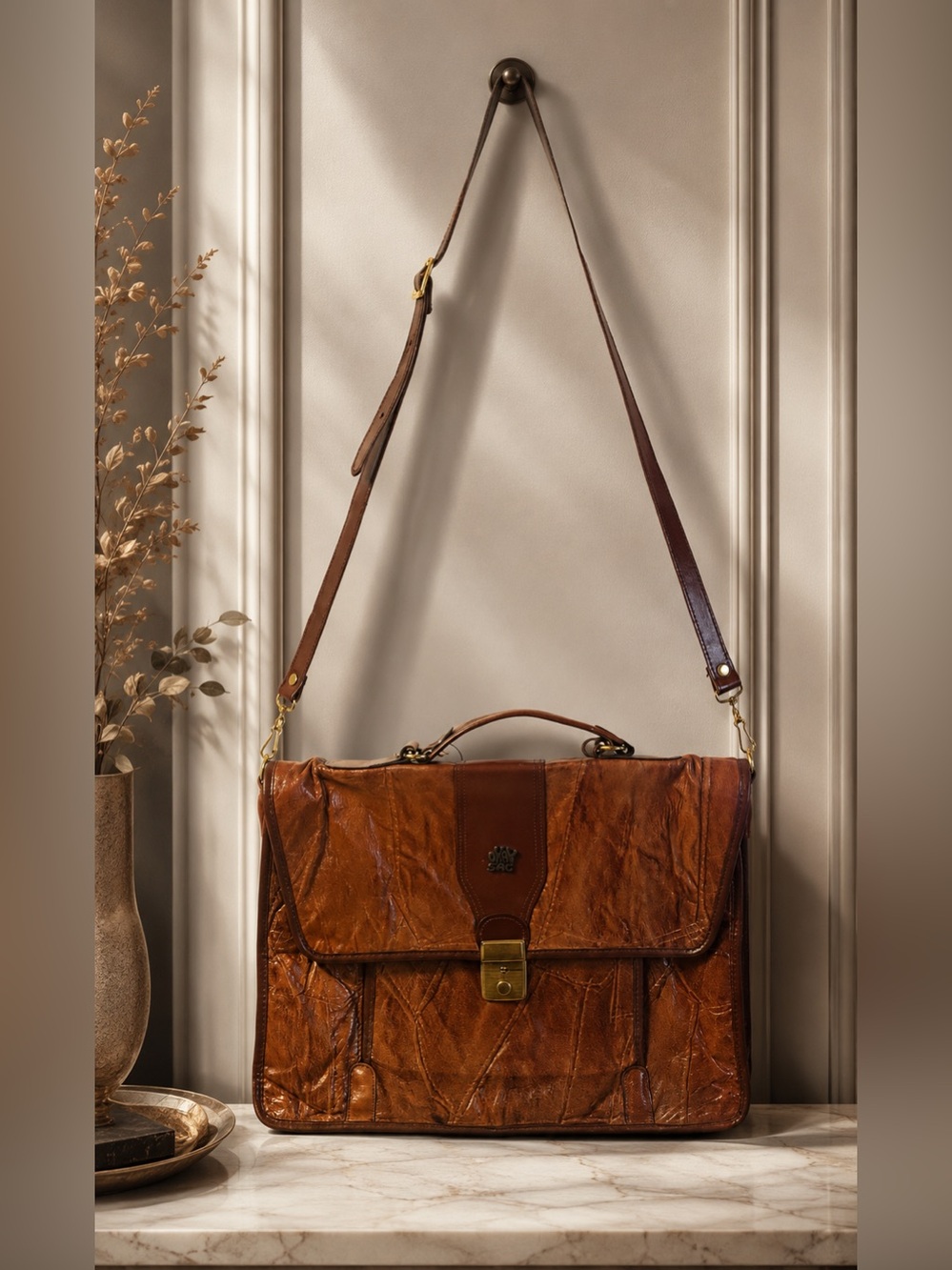 Vintage Oksac Messenger Bag / Briefcase – 1980s